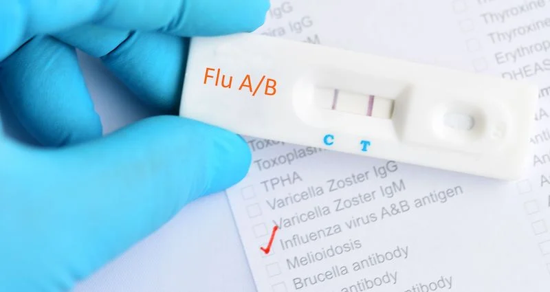 Advanced Health Solutions fast testing section
